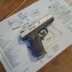 PISTOLET SMITH AND WESSON MODELE SD9VE CAL 9X19 CAT B