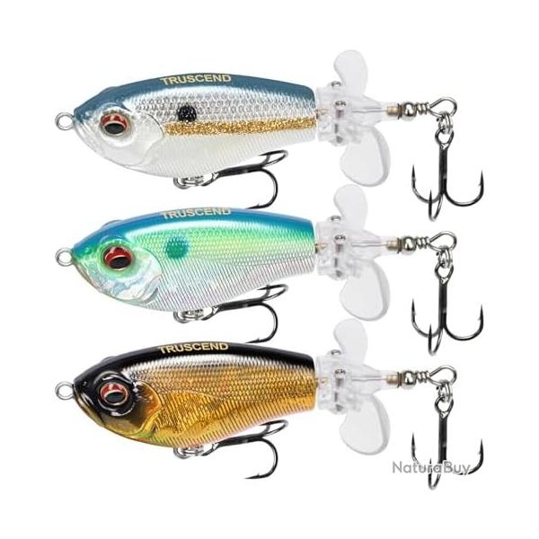 LEURRE TRUSCEND PLOPPER FLOTTANT - CARNASSIER - BROCHET / BLACK BASS