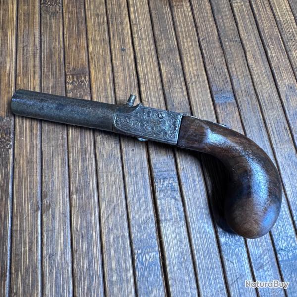 PISTOLET A COFFRE CANON DEVISSABLE DAMAS PI�CES OU RESTAURATION