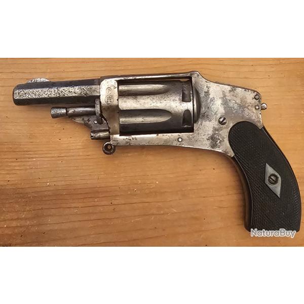 Revolver Grand Velodog Hammerless 6 coups , cal. 5.75