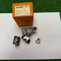 MOULE A DOUBLE BALLES LYMAN   CALIBRE  38