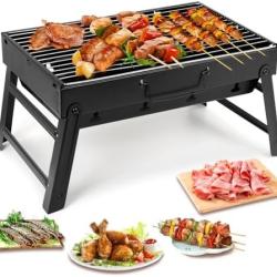 BARBECUE PORTABLE PLIABLE - CAMPING, PIQUE-NIQUE, OUTDOOR