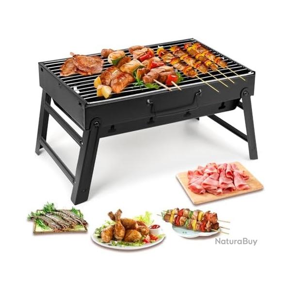 BARBECUE PORTABLE PLIABLE - CAMPING, PIQUE-NIQUE, OUTDOOR