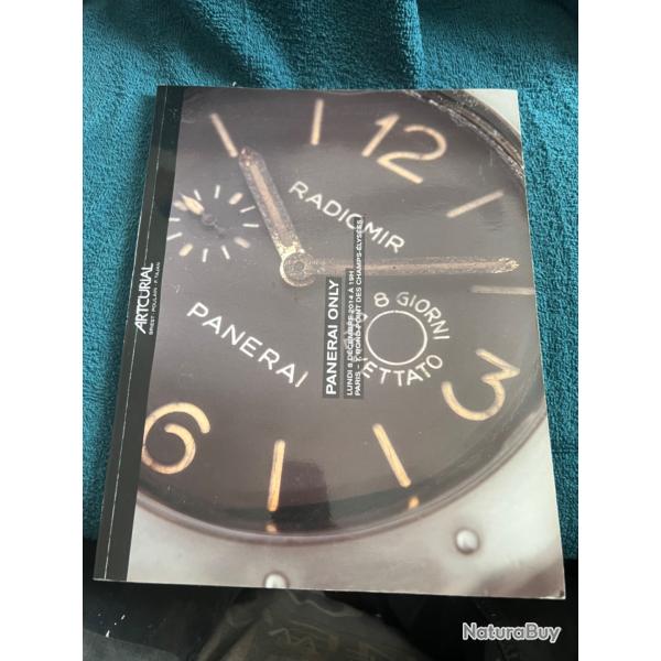 Artcurial PANERAI ONLY catalogue de la vente 12-2014