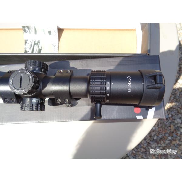 Lunette VectorOptics  6 24 50  30mm