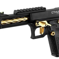 R&eacute;plique airsoft Pistolet GBB Lancer Tactical Cthulhu noir/or 6mm
