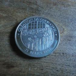 monnaie m&eacute;daille cr&eacute;ation du code civil  1804