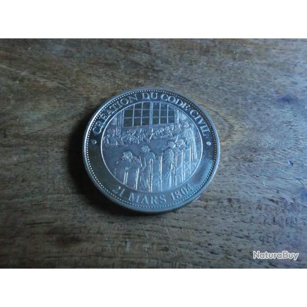 monnaie m�daille cr�ation du code civil  1804