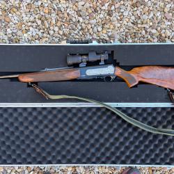 Carabine Browning bar MK1/MK2 semi automatique calibre 7x64 &eacute;quip&eacute;e aimpoint H 34 Valise transport
