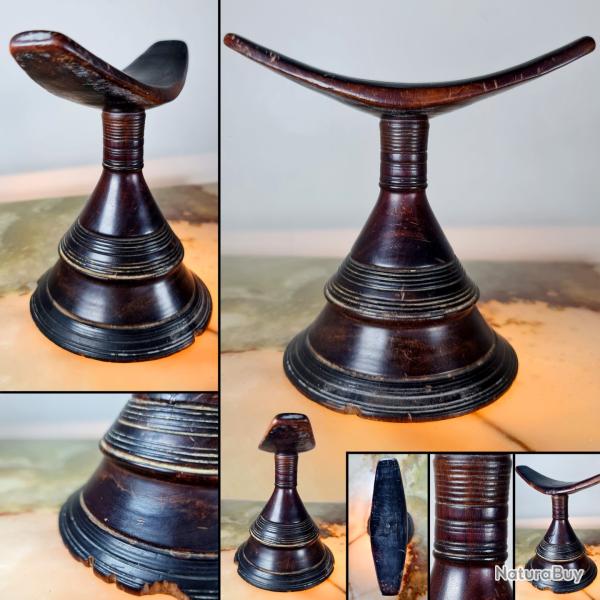Appui nuque ancien Gouragu�, Ethiopie. H : 16 cm