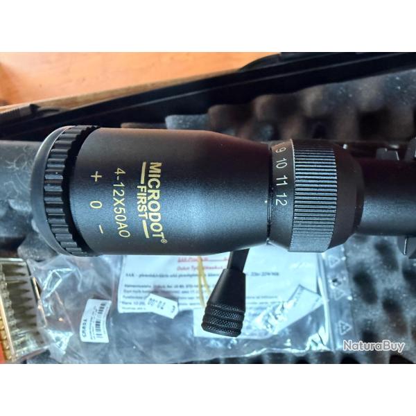 PACK BERGARA Bmr-x-blued-black green fleck cal 17hmr 1/2x28 + silencieux + valise + boite de balles