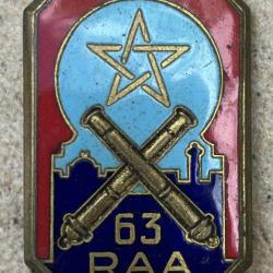 63&deg; R&eacute;giment d'Artillerie d'Afrique,&eacute;mail