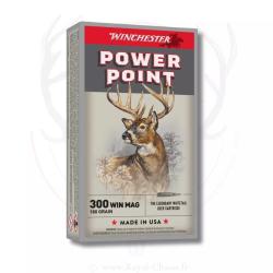 20 balles POWER POINT Cal.300WM 180Grs WINCHESTER