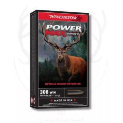 20 balles POWER MAX BONDED Cal.308 WIN 180Grs WINCHESTER