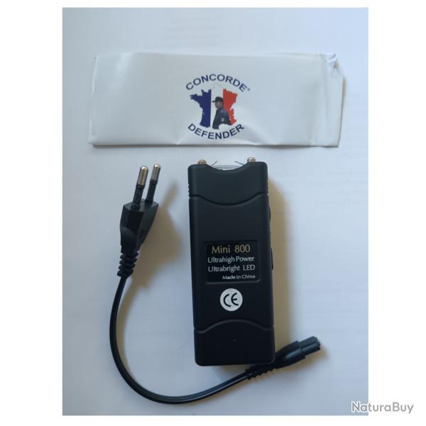 Electrochoc Concorde Defender Mini 800 lampe �lectrochoc 2 800 000 volts