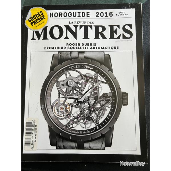 Horoguide 2016 La Revue des Montres, 1000 mod�les
