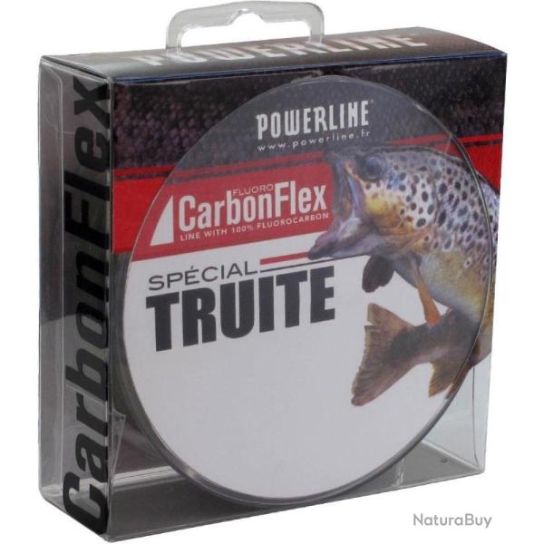 NYLON POWERLINE CARBONFLEX FLUORO TRUITE 150M 0.203 mm