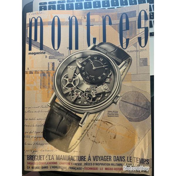 Montres magazine automne 2011 Breguet, complications, micro-rotor...