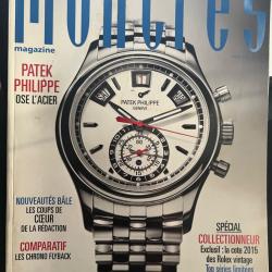Montres magazine mai-juin 2015 Patek philippe, la c&ocirc;te 2015