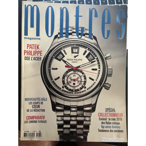 Montres magazine mai-juin 2015 Patek philippe, la c�te 2015
