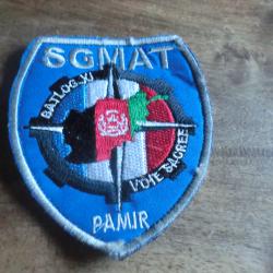 insigne tissu brod&eacute;e patch SGMAT GATLOG XI VOIE SACREE  PAMIR