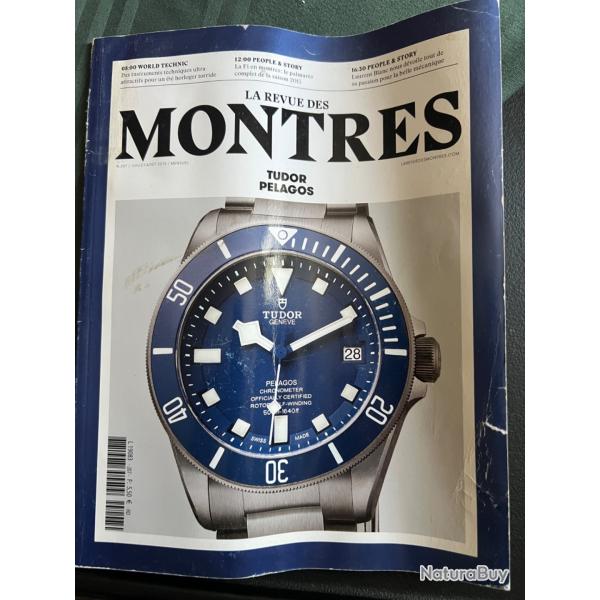La Revue des Montres juillet ao�t 2015 Tudor pelagos...
