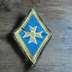 insigne tissu 1ere division de blind&eacute;e M45
