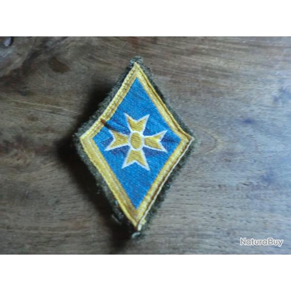 insigne tissu 1ere division de blind�e M45