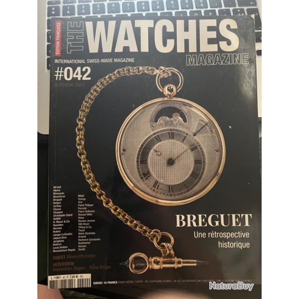Watches magazine no #042 automne 2015 Breguet...