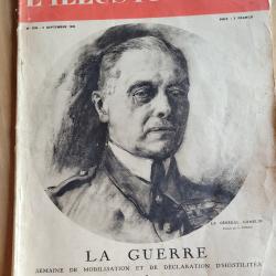 Revue L'ILLUSTRATION du 9septembre 1939 Mobilisation pour la Guerre