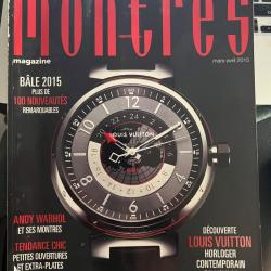 Montres magazine mars-avril 2015, B&acirc;le 2015, Andy Warhol...