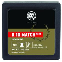 PLOMBS RWS R10 MATCH 4.50 PISTOLET