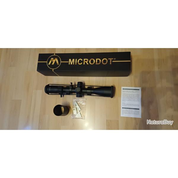 Lunette Microdot 6-24x50 FFP Mrad illumin�e avec montage