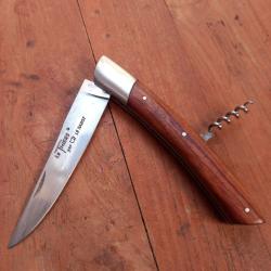 Joli Couteau LE THIERS par LE SABOT 2 Pi&eacute;ces Manche en Bois