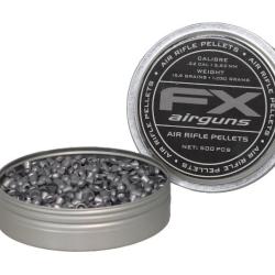 500 Plombs Cal 5.5mm/.22 FX Airguns Plombs .22/ 5.5mm 16 grains FX Airguns