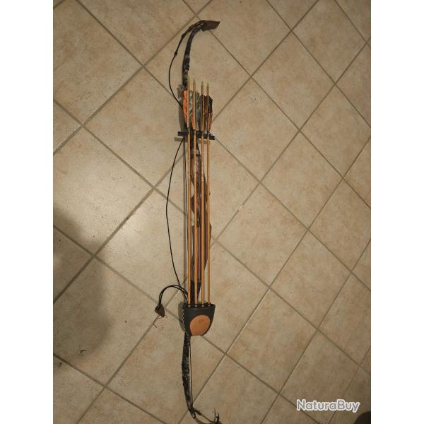 Arc recurve chasse bodnik redman 62 pouce 50 livre