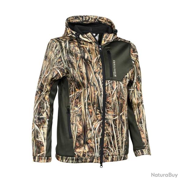 Sweat a Capuche Zippe Enfant Roseau 12A WET