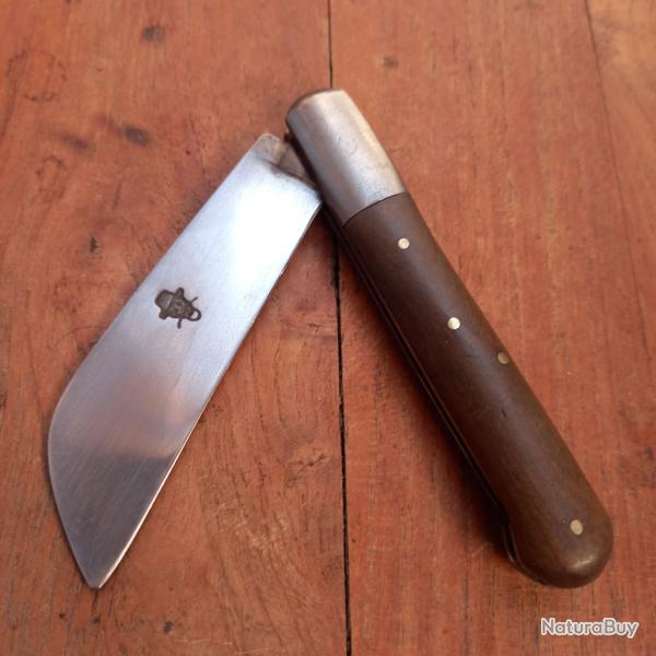 Ancien Couteau R�gional DONJON GILLES REYNEWAETER Manche en Bois