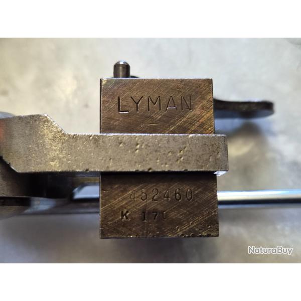 Moule LYMAN une cavit� 452460 + poign�e