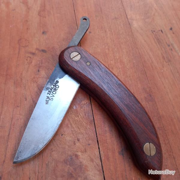 Couteau Artisanal Pi�montais SVORD NEW ZEALAND Manche en Bois
