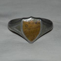 ARTISANAT TRANCHEE DE POILU-ROND DE SERVIETTE-ALSACE 14-15-16-GRANDE GUERRE 1914/1918