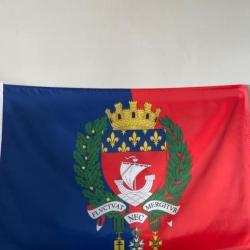 Drapeau de PARIS/FLUCTUAT NEC MERGITUR/150X90 CM