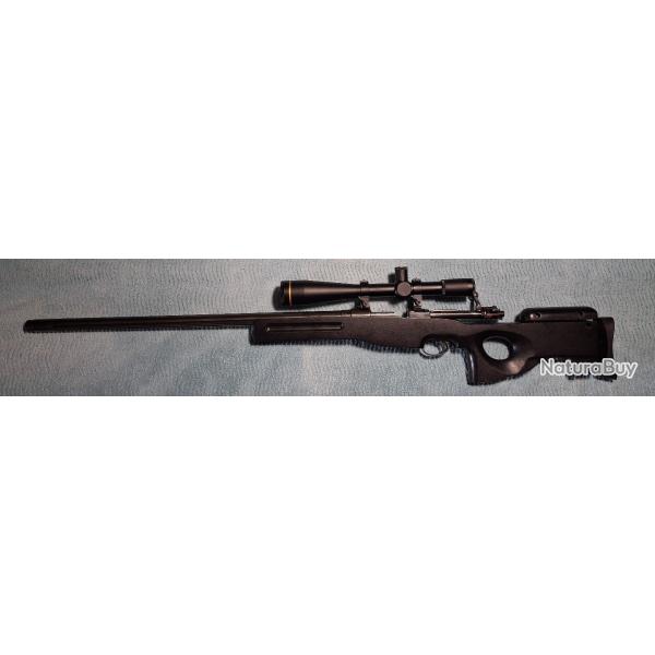 Carabine Custom 7mm08 REM boitier culasse Mauser K98k canon lourd flut� lunette Leupold 45*45mm