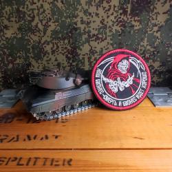Patch brod&eacute; Moral patch La faucheuse Russe tactique airsoft