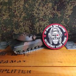 Patch brod&eacute; Moral patch Le Tankiste Russe tactique airsoft