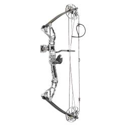 Arc &agrave; poulies EK Archery Rex RH Camouflage blanc 15-55 lbs