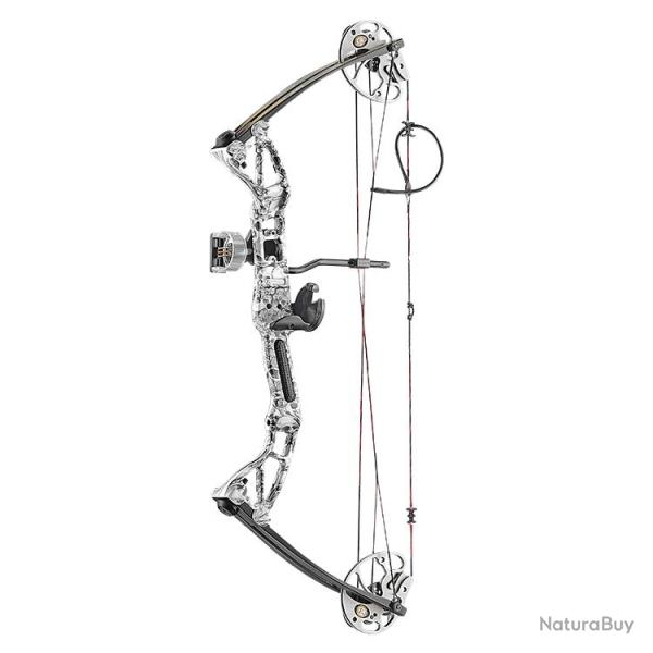 Arc � poulies EK Archery Rex RH Camouflage blanc 15-55 lbs