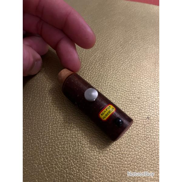 Appeau pour chevreuil en bois HubertusAppeau pour chevreuil traditionnel hubertus