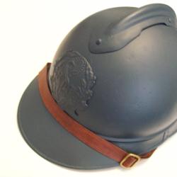 militaria ww1 casque adrian mod&egrave;le 15 service sant&eacute; poilu 14/18