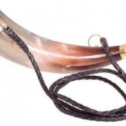 Corne de chasse v&eacute;ritable 25cm Stepland PRO HUNT